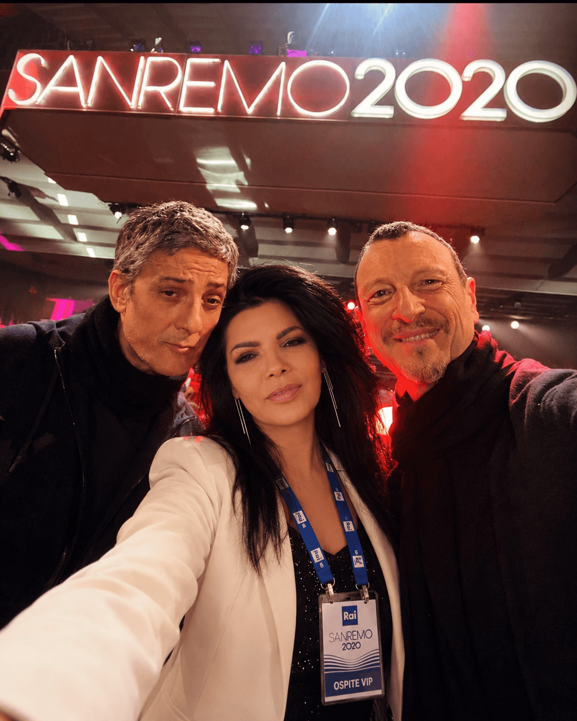 Aura Anghel con accredito RAI al Festival di Sanremo 2020