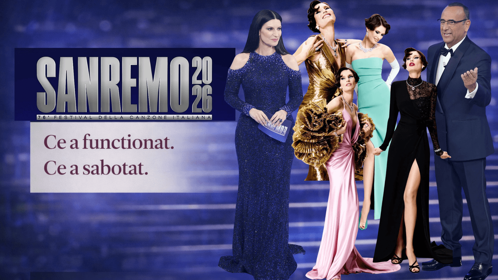 Palco di Sanremo 2026 — analisi di immagine e identità visiva