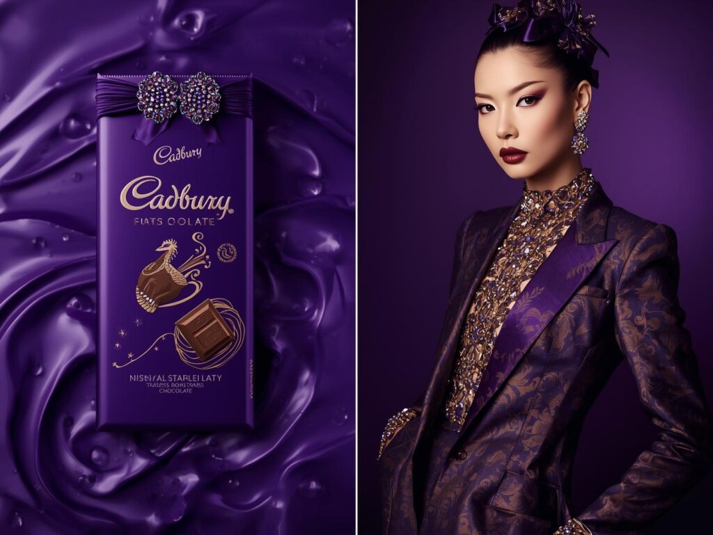 Luxul mov de la CIOCOLATA Cadbury