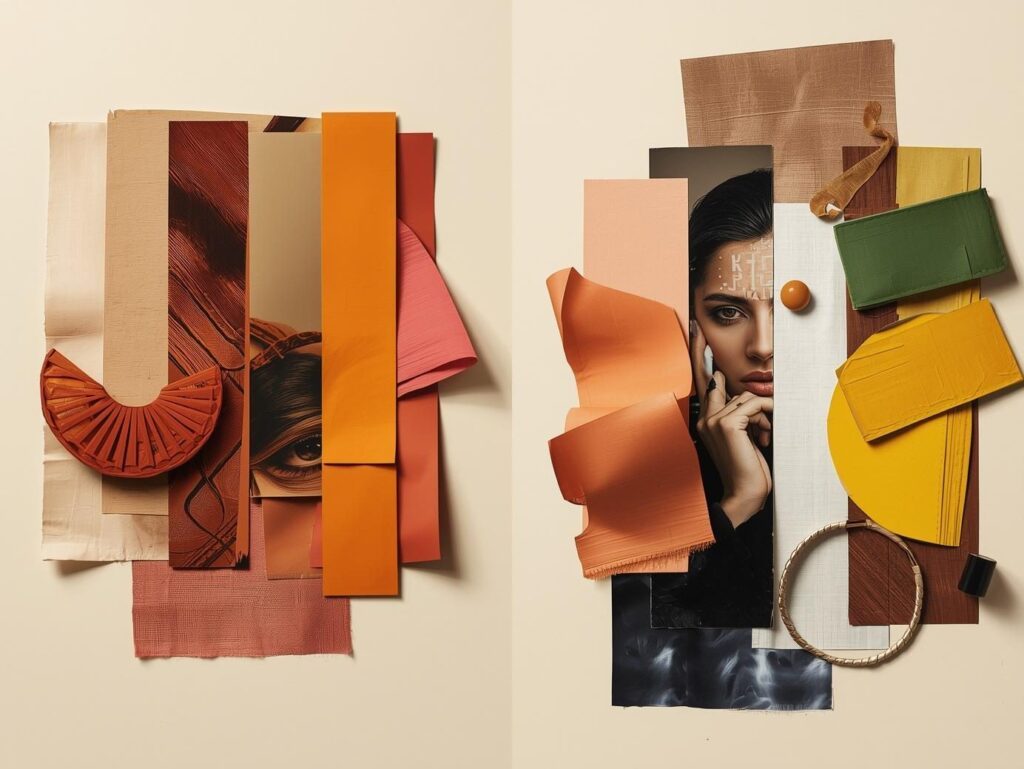 Four abstract visual concepts